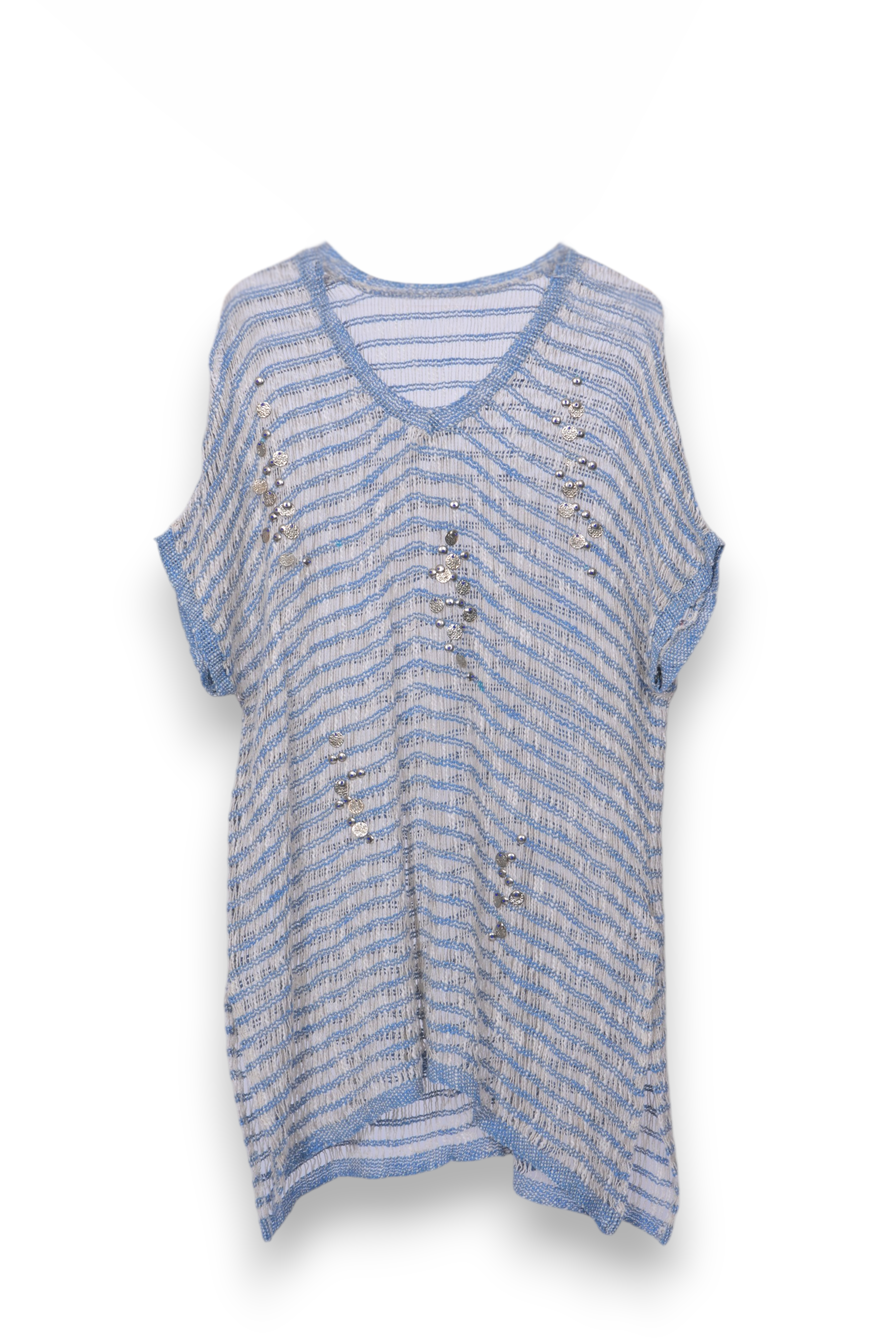 Net Embellished Cover Up