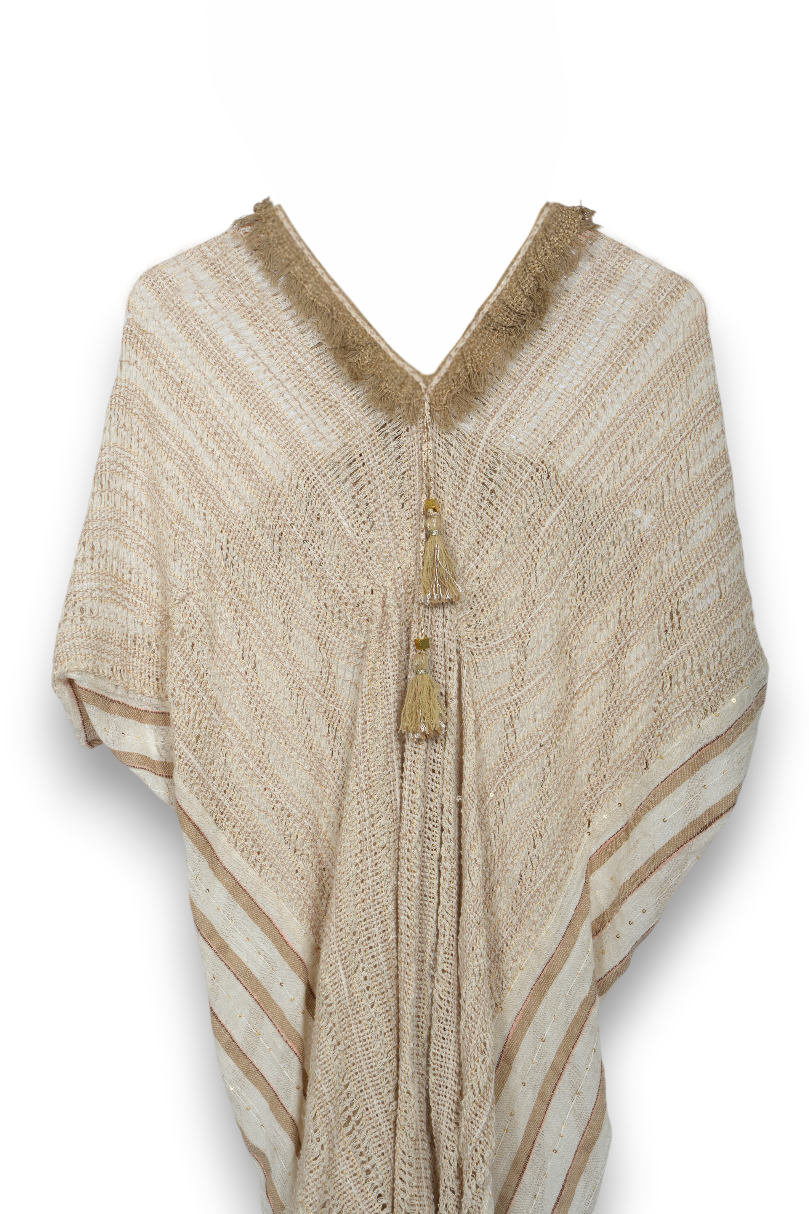 Metallic textured Kaftan