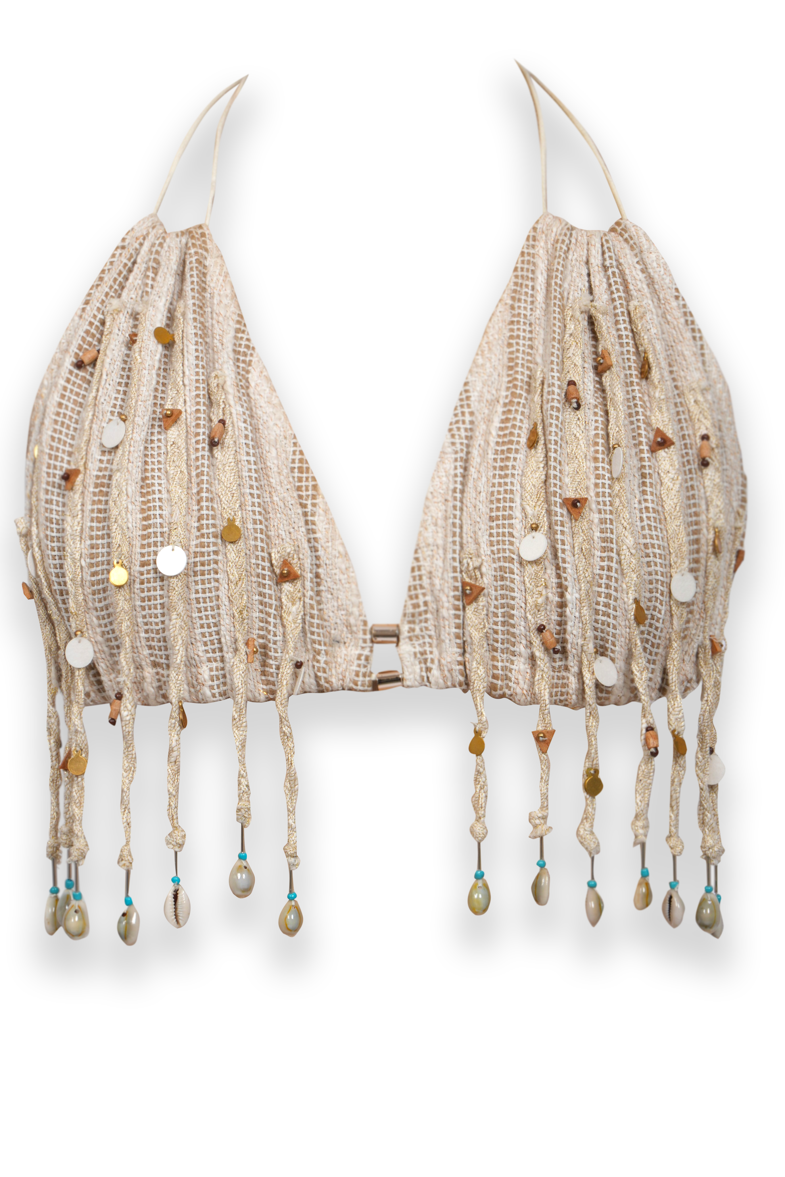 Embellished Bikini with Braids