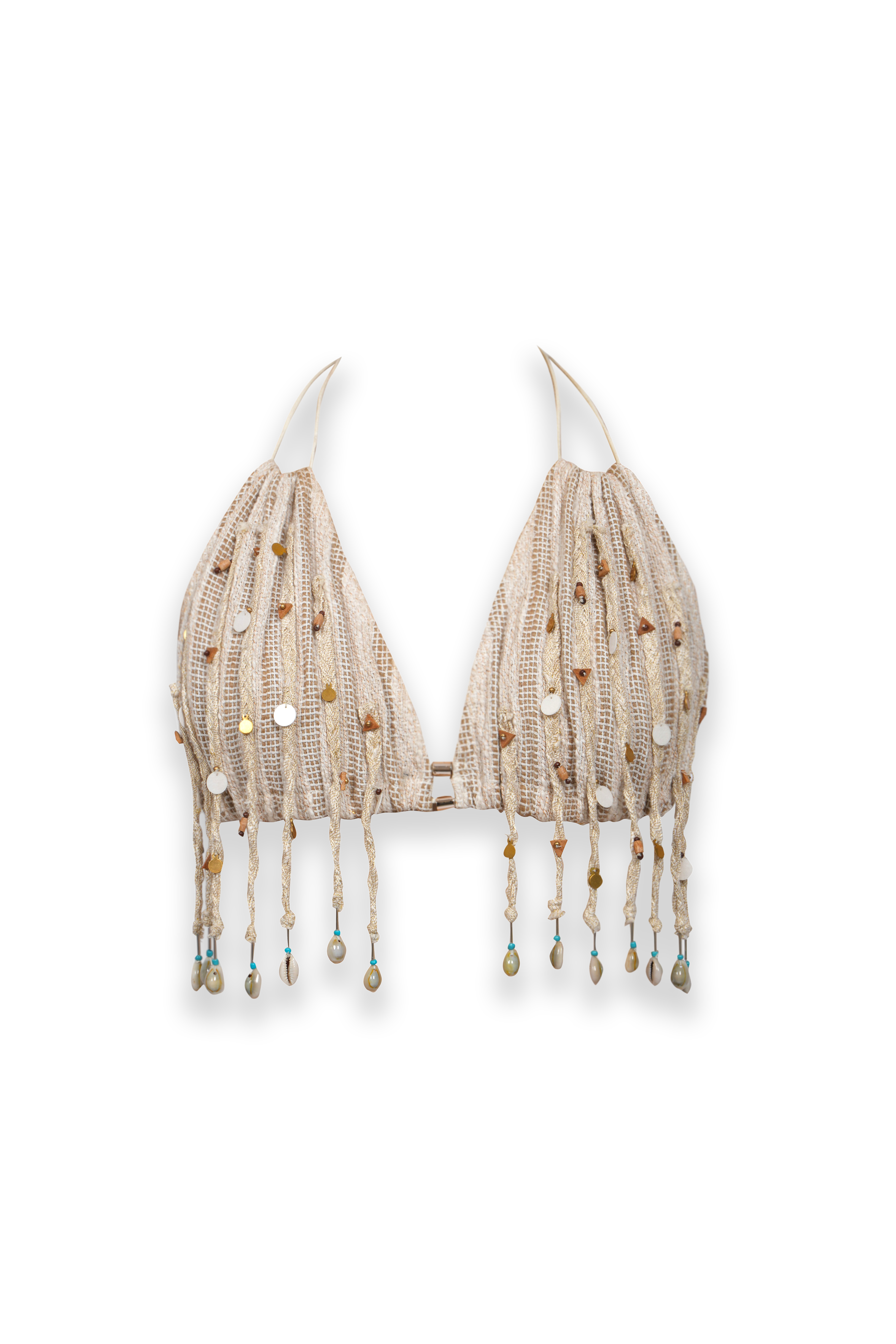 Embellished Bikini with Braids