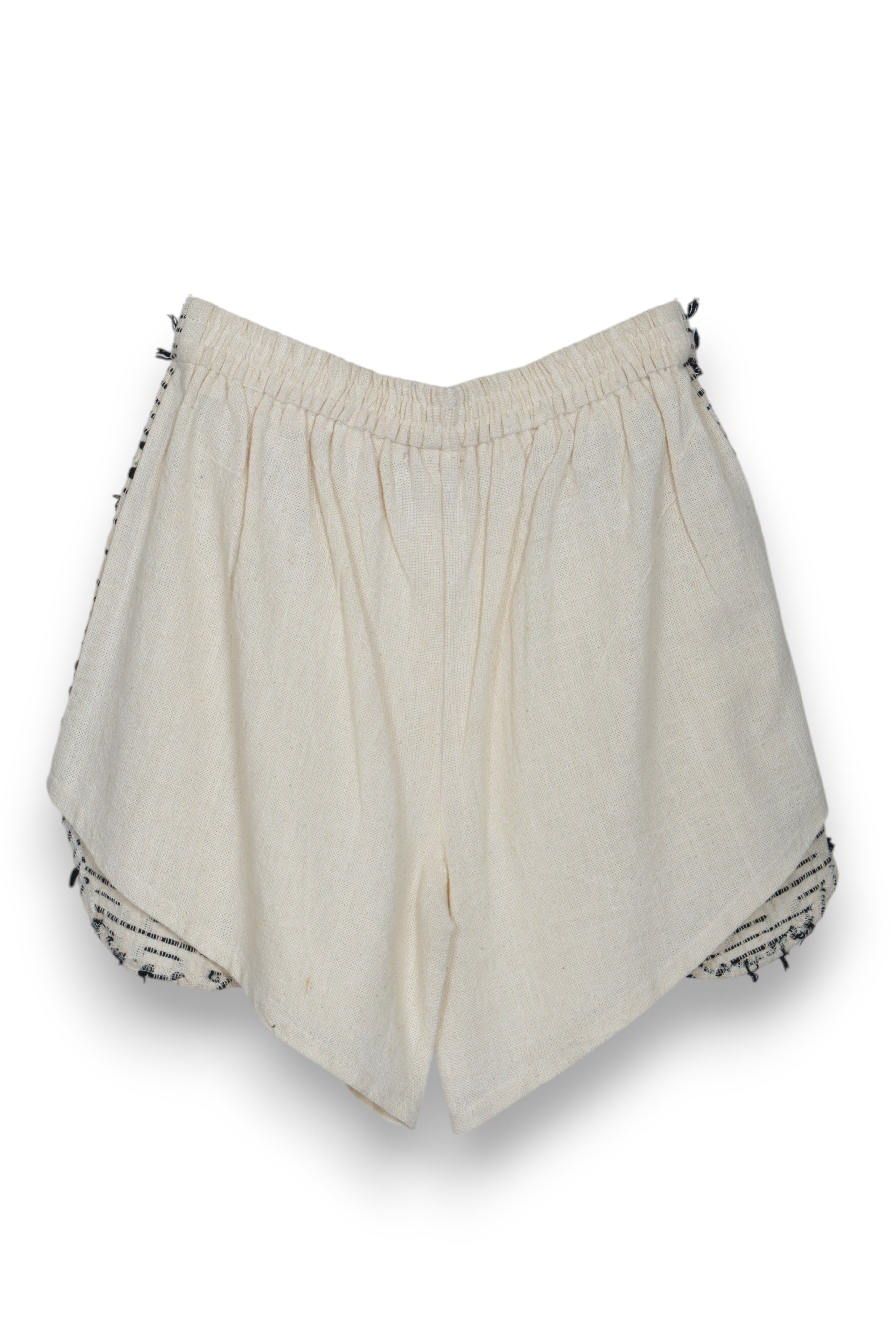 Fringe layered shorts