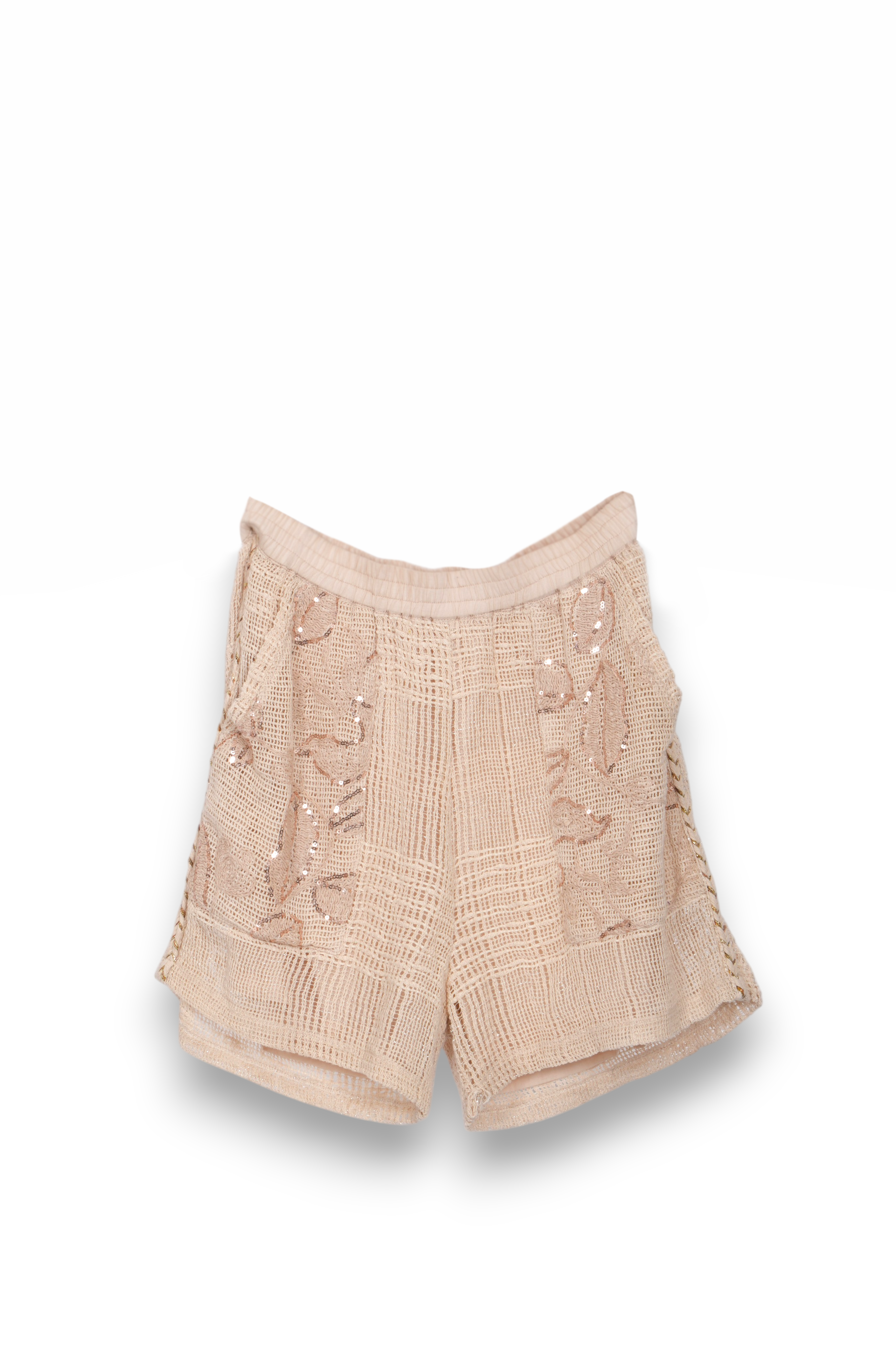 Gold Sequin Shorts