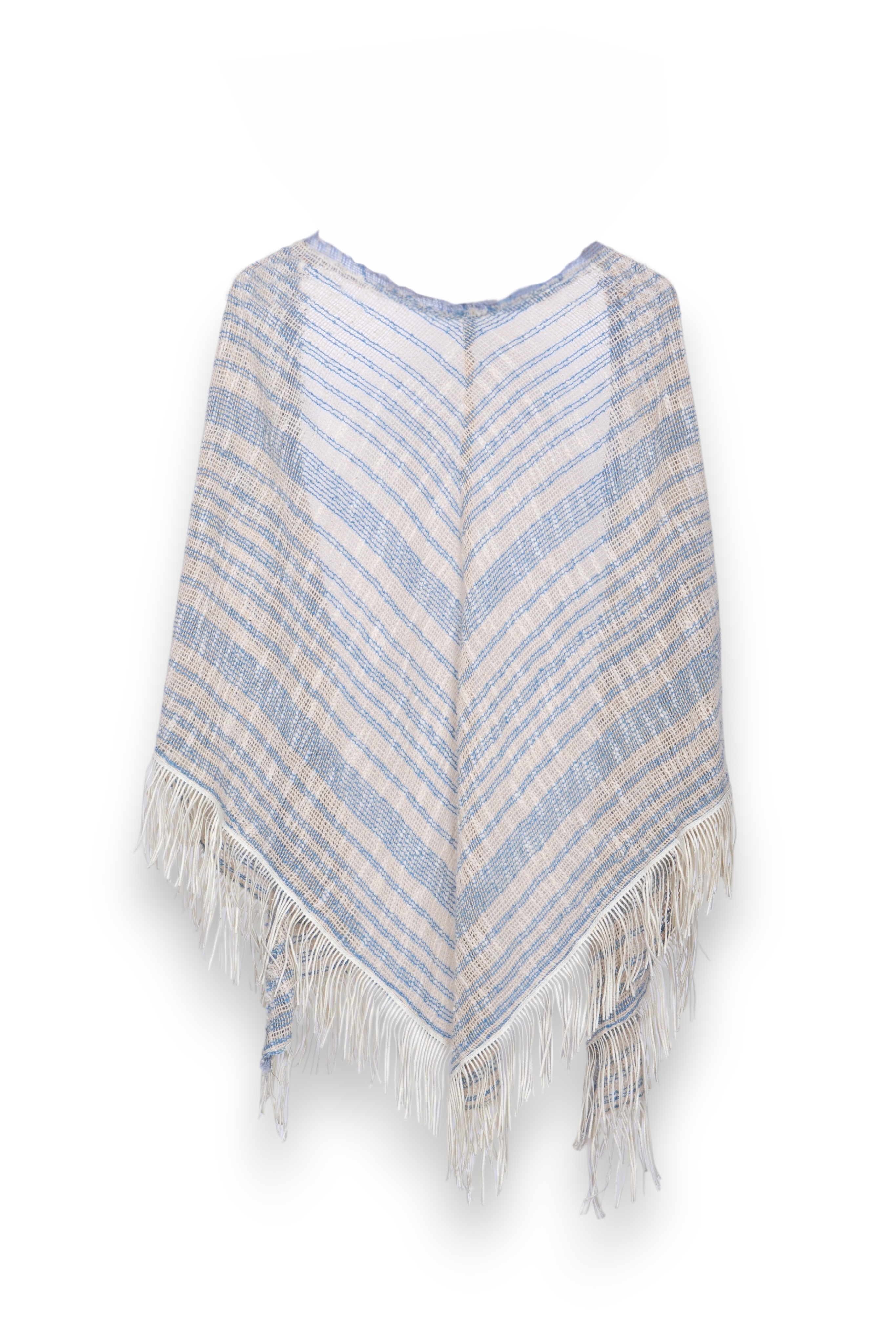 Jali striped open coverup