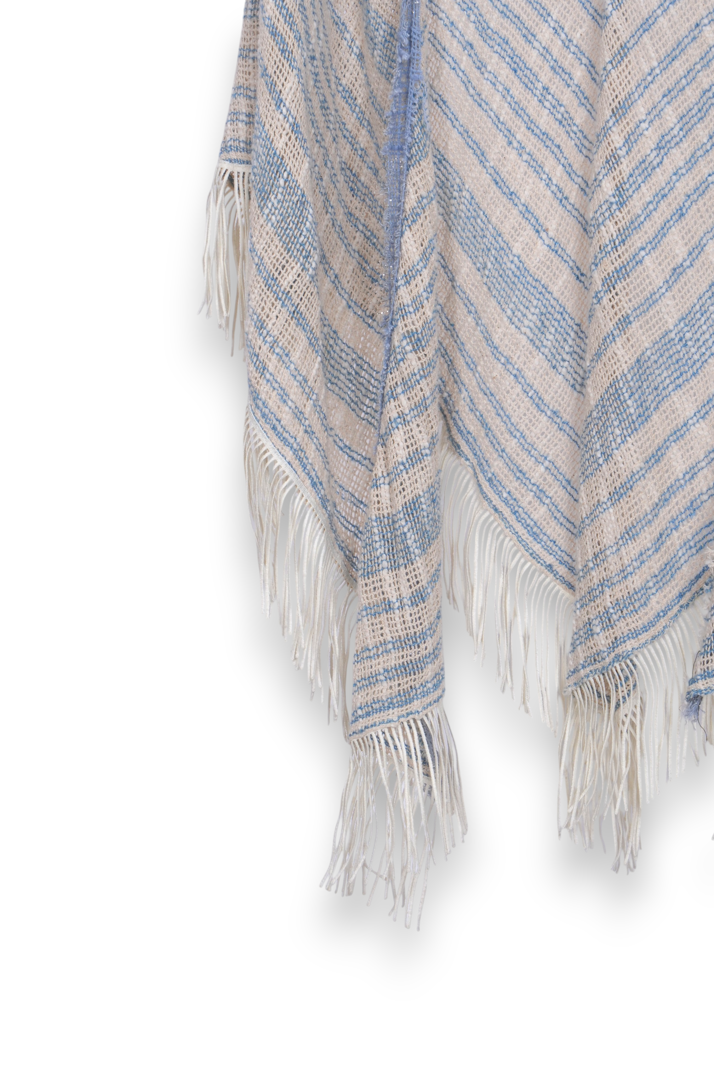Jali striped open coverup