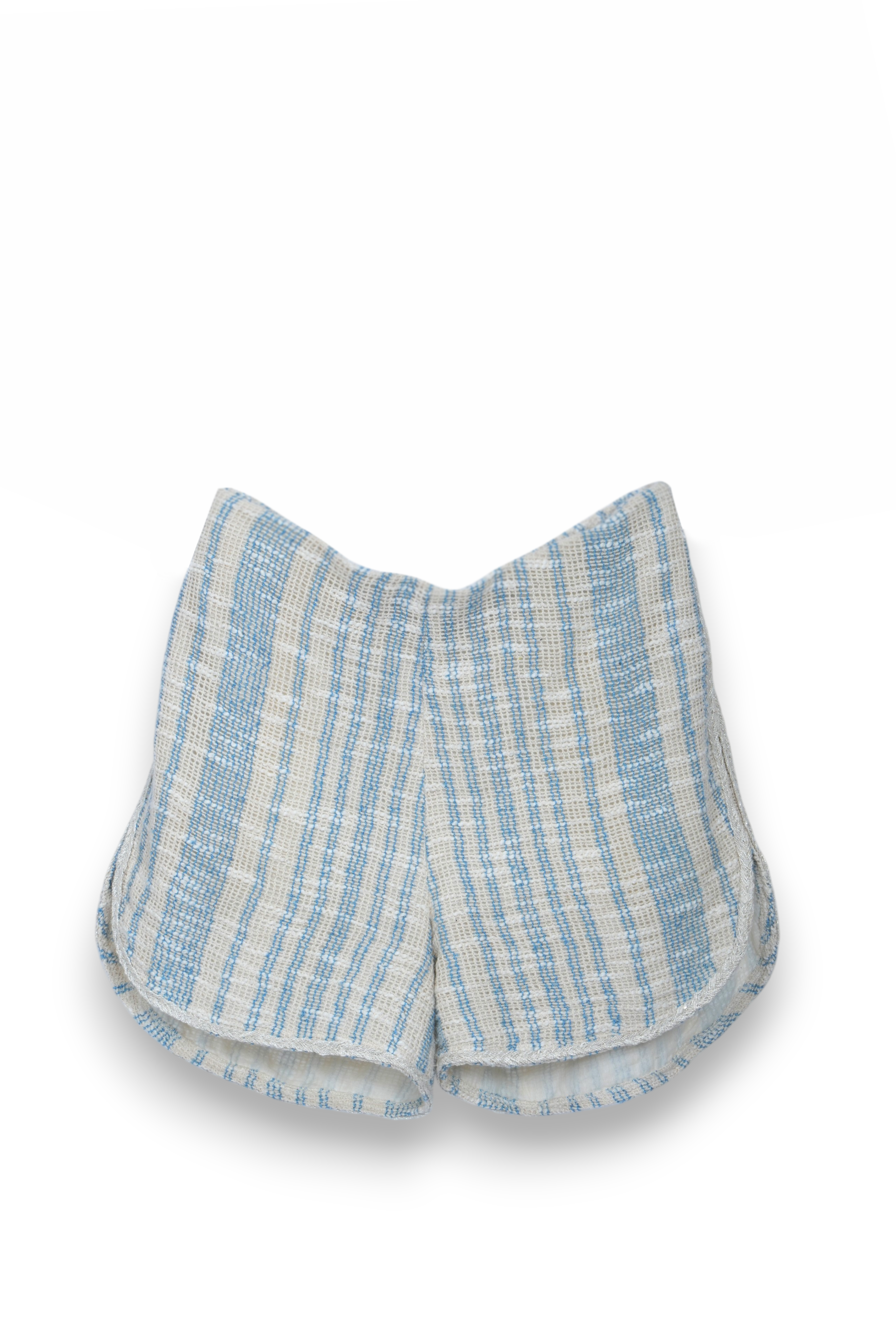 Jali striped shorts
