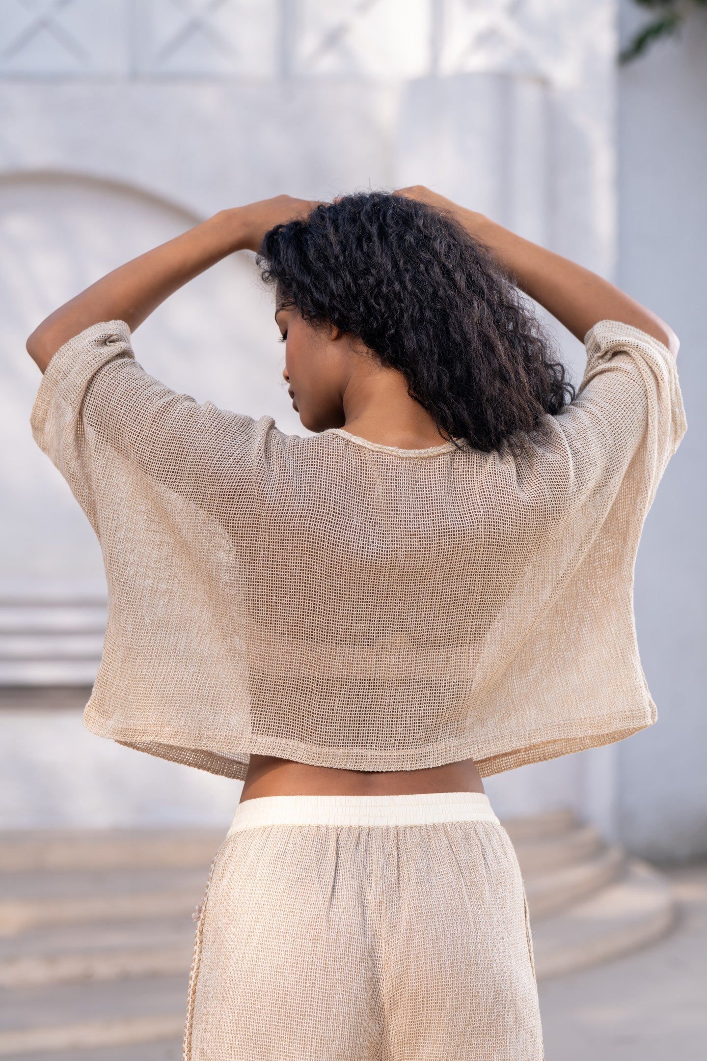 Mocha Wave shorts