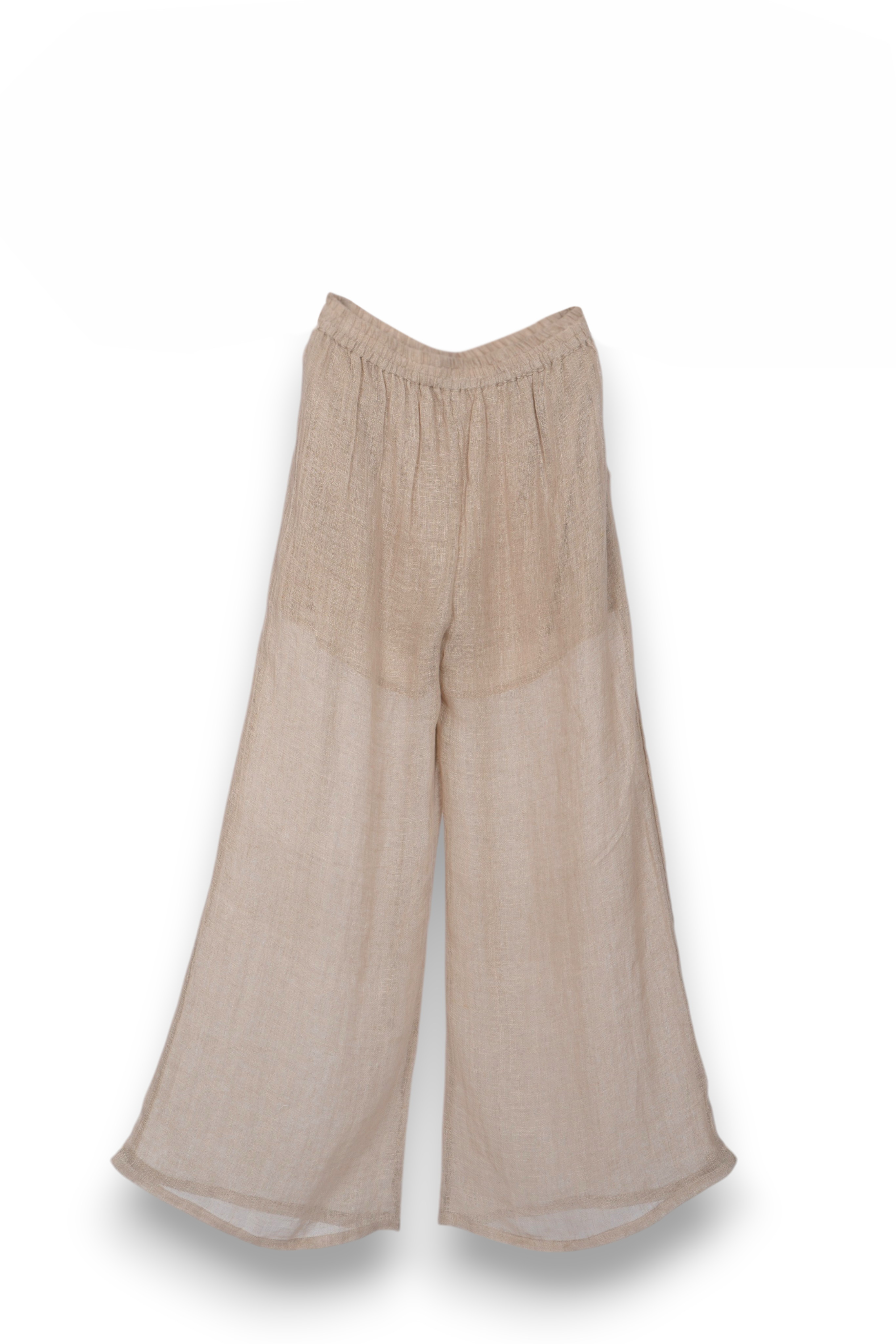 Linen Wide Leg Trousers