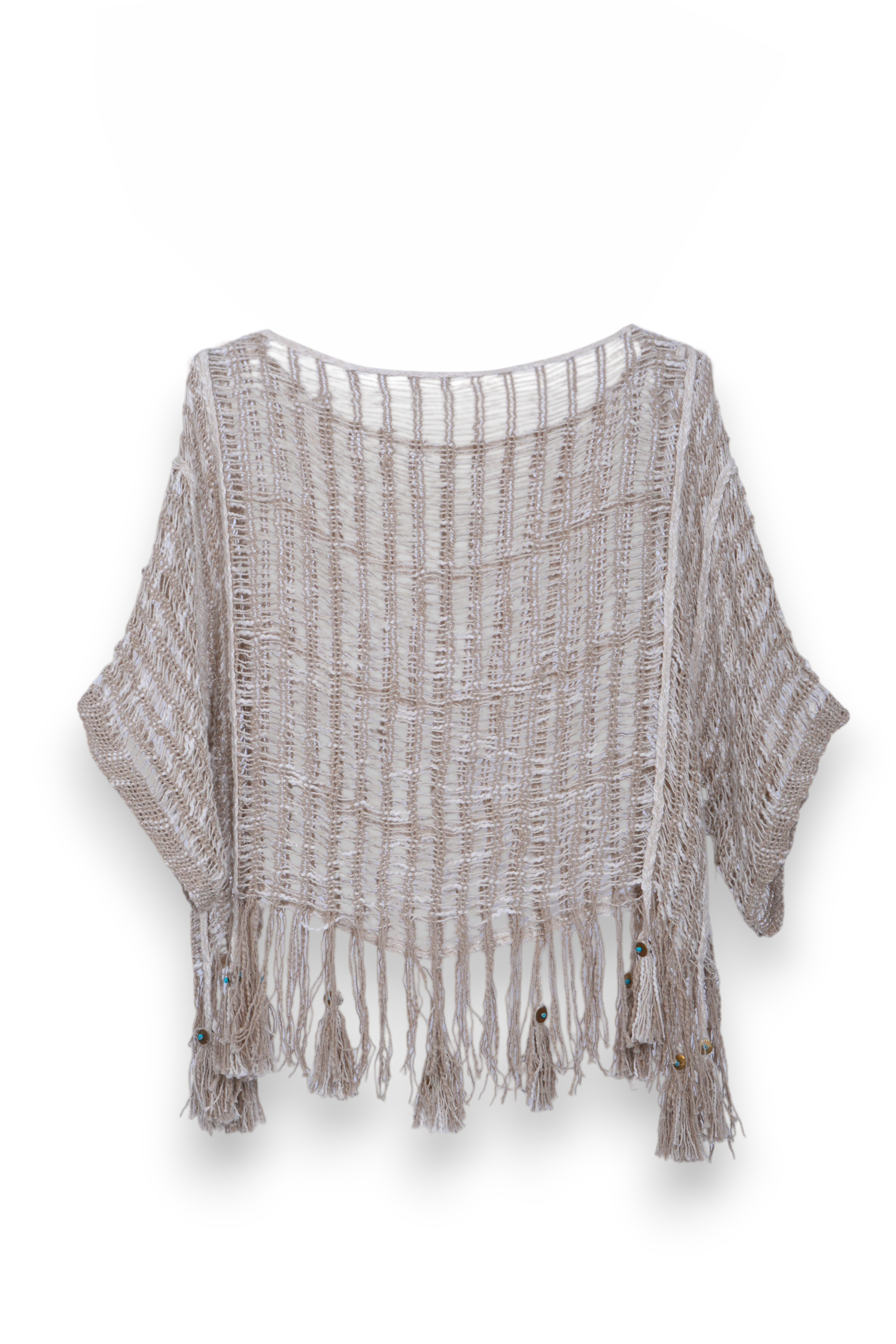 Net Embellished Cover Up