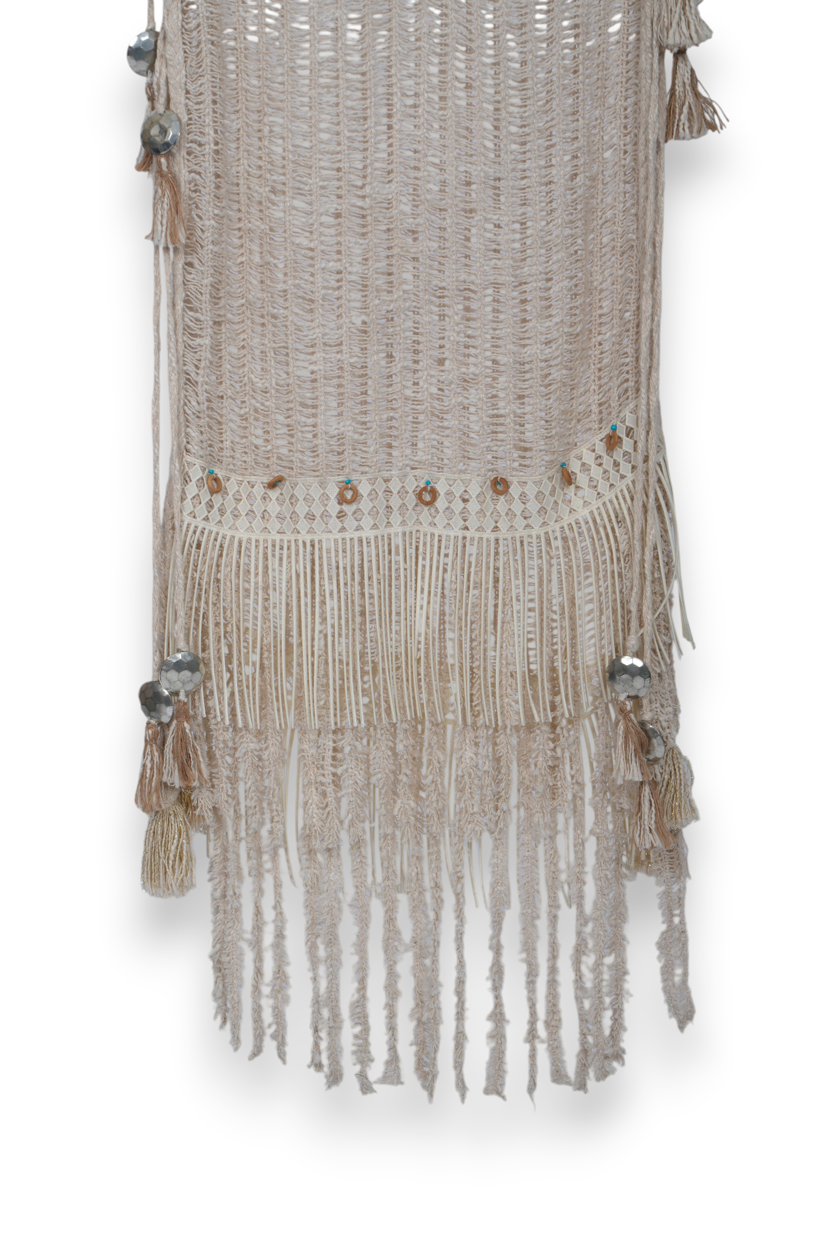 Limited Edition Embellished Sand Kaftan Dress
