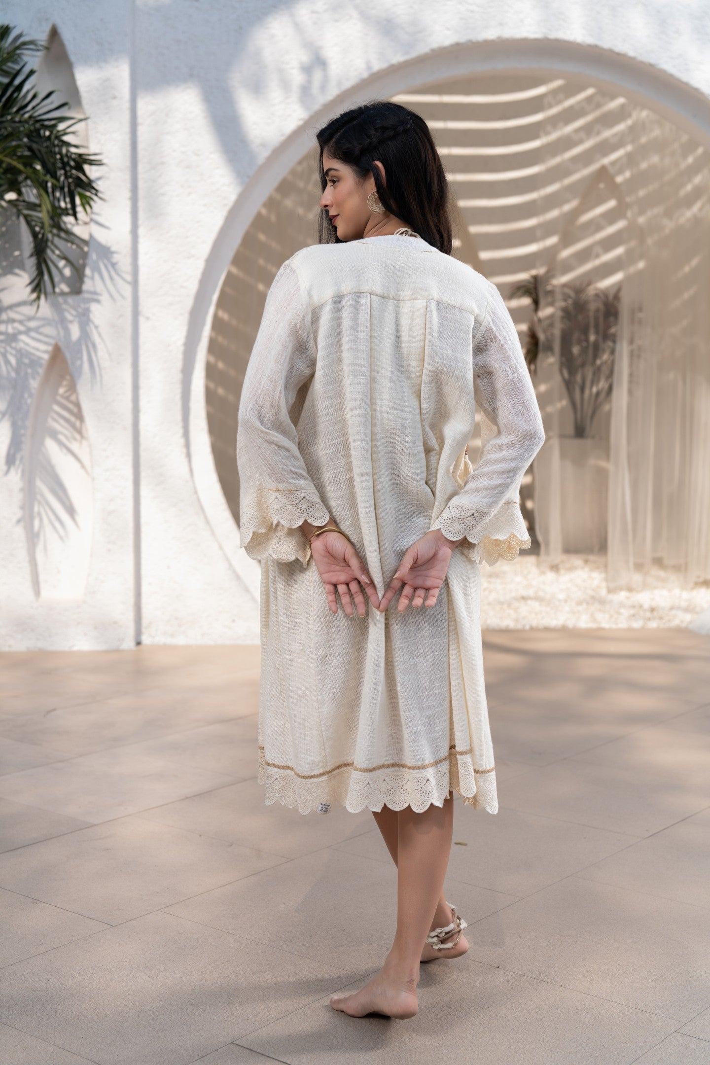 Embellished Kimono Jacket