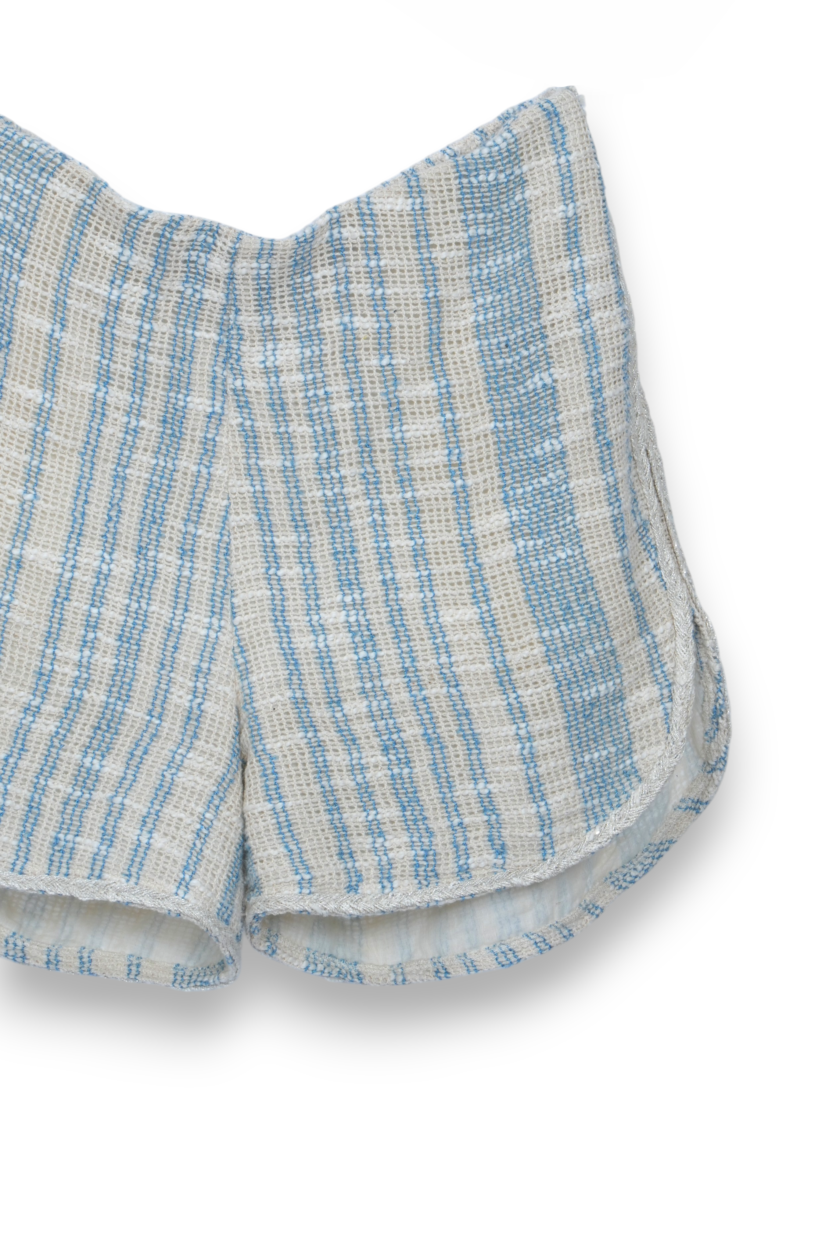 Jali striped shorts