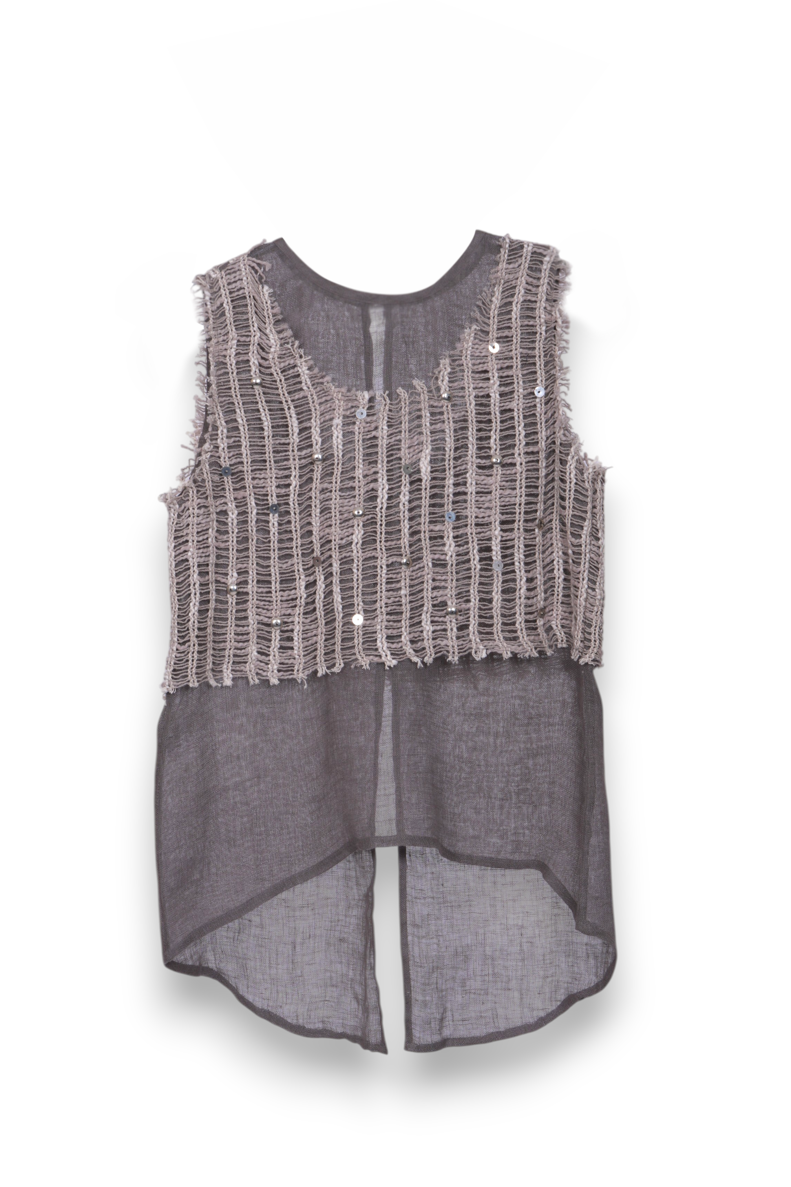 Linen Double layer top