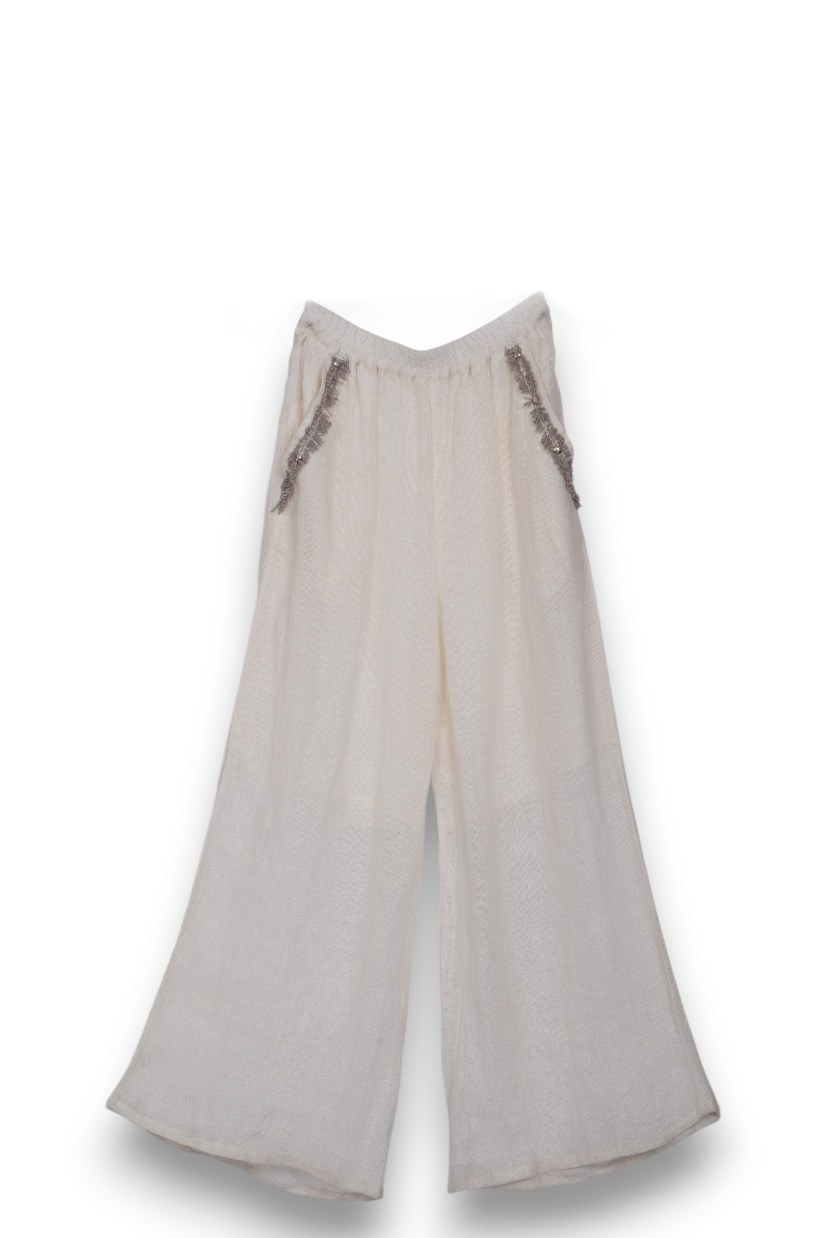 Linen Wide Leg Trousers