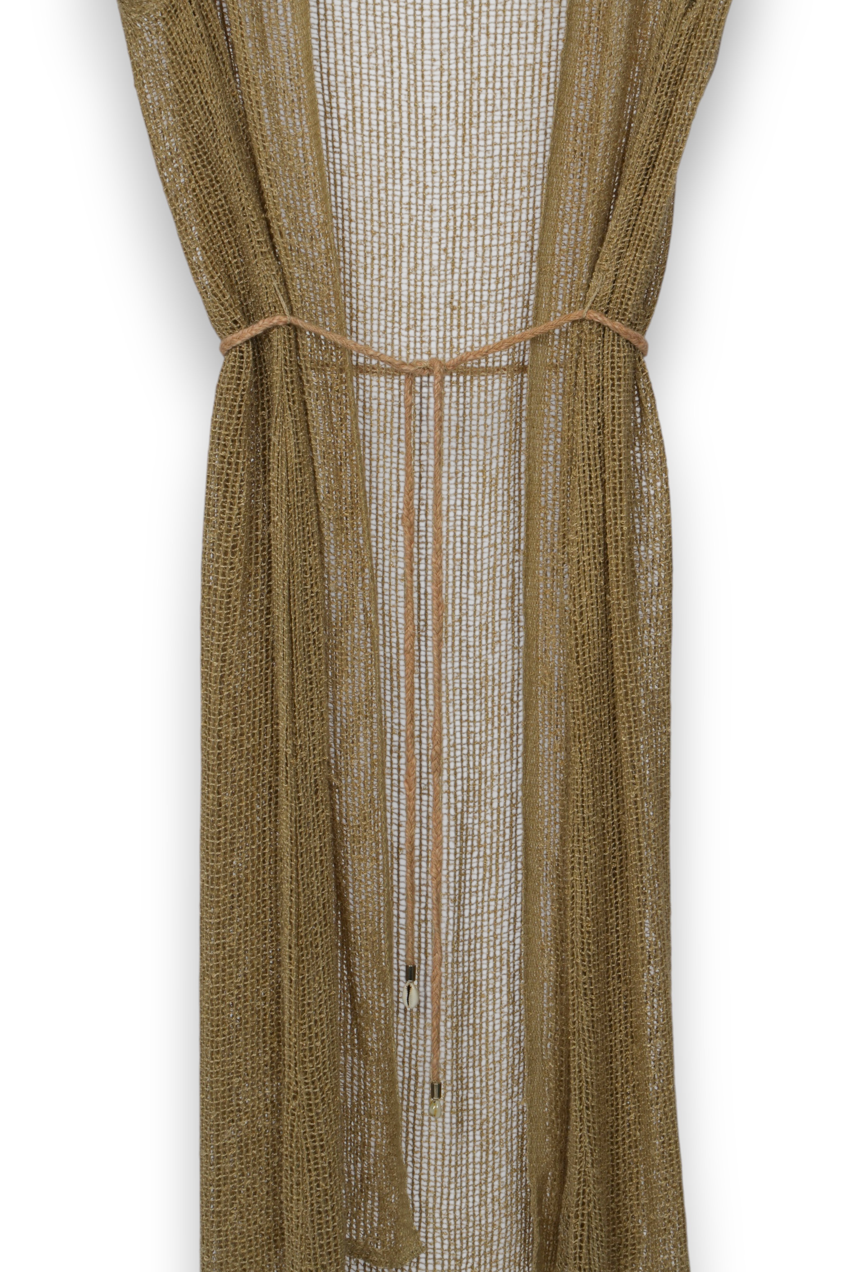 Mocha Mesh Kimono