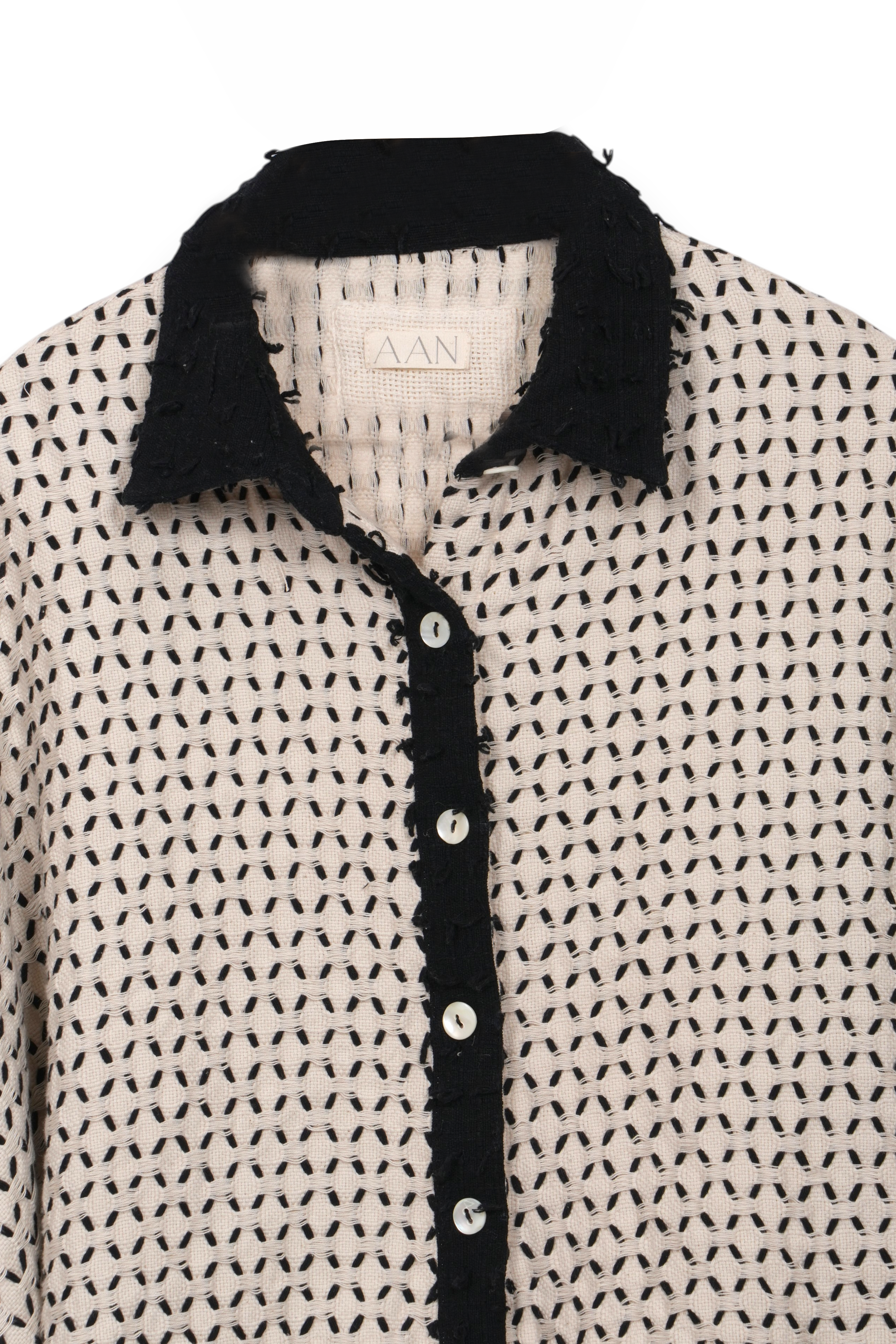 Textture Jacquard short shirt